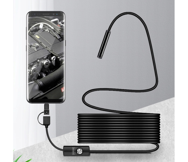 Zenwire Kamera Inspekcyjna Warsztatowa Endoskop USB-C 3,5m - 1604687 - zdjęcie